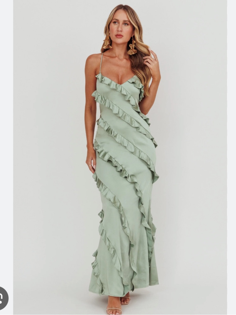 Show Me Your MUMU Romance Ruffle Dress